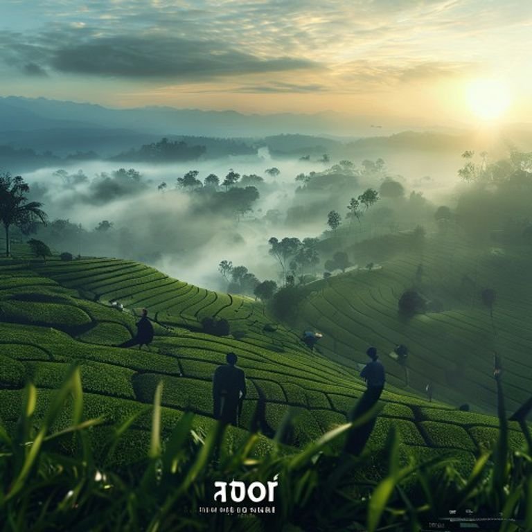 MISTY MOUNTAINS & EMERALD TEA ESTATES ⛰️🌿